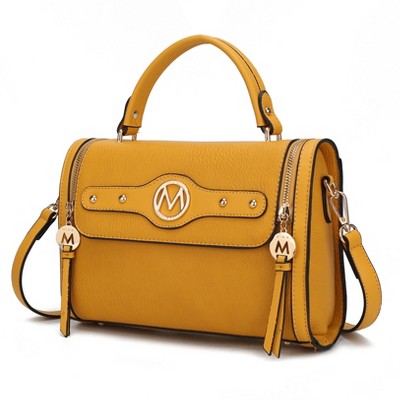 MKF Collection Sabrina Women's Vegan Leather Shoulder satchel Handbag by Mia K