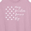 Women's - Instant Message - May Freedom Fly Forever Graphic Racerback Tank - 2 of 4