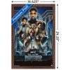 Trends International Marvel Cinematic Universe - Black Panther - Group One Sheet Framed Wall Poster Prints - 3 of 4