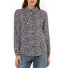 Allegra K Women's Point Collar Long Button Sleeve Button Down Floral Shirt - 3 of 4