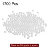 Unique Bargains Loose Craft DIY Earring Necklace Making Acrylic Round Beads 1700 Pcs - 3 of 4