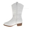 Josmo Chic Women's Cowboy & Western Boots: Comfortable Mid-Heel, Pointed Toe & Slip-on Design - 3 of 4