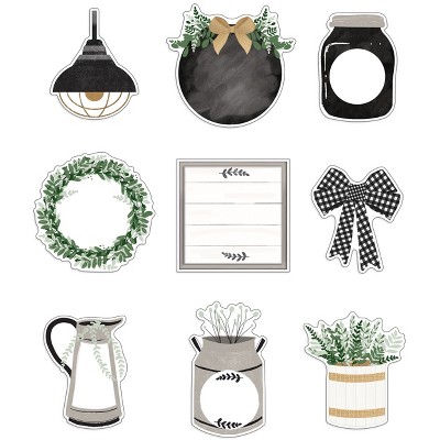 Carson Dellosa Education Farmhouse Mega Pack Cutouts (150 cut-outs)