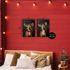 Stupell Industries Baby Reindeer Characters 2pc Floating Frame Art Set - 3 of 4