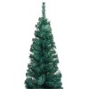 vidaXL Artificial Christmas Tree Green PVC Slim, 82.7 in tall - 4 of 4