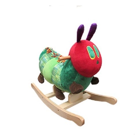 Eric Carle Wood Plush Caterpillar Rocker Target