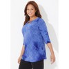 Catherines Women's Plus Size Petite Starlight Top - image 4 of 4