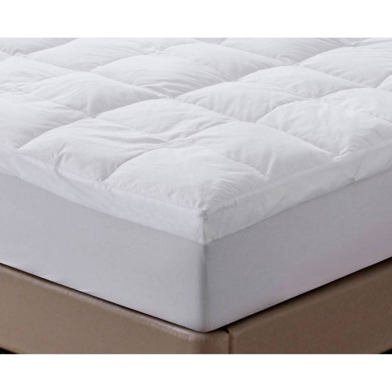 Triple Chamber Down & Feather Mattress Topper - St. James Home, 2 of 4