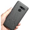 Nakedcellphone Case with Stand and Belt Clip Holster for LG G8 ThinQ Phone - Black - 4 of 4