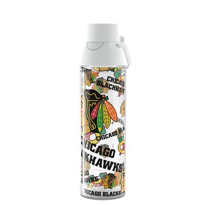 NHL Chicago Blackhawks All Over Venture Water Bottle - 24oz