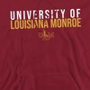 University Of Louisiana Monroe Official Stacked Adult Pull-Over Hoodie - 2 of 4