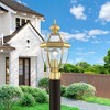 Livex Lighting Monterey 1 - Light Post Light in  Polished Brass - 2 of 4