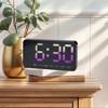 REGALWOVEN Plastic Digital Dimmable Big Numbers Display Table Clock 8.3 x 4.3 x 1.2 Inches - 2 of 4