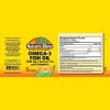 Nature's Blend Omega-3 Fish Oil 1200mg with Vitamin-D3 Softgels,90 Ct - 2 of 2
