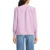Lands' End Women's Satin Popover Shirt - 2 of 4