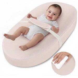 GOTGELIF Soft PU Foam Portable Baby Changing Pad with Safety Strap - 1 of 4