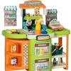 Infurnic Play Food and Toy Kitchens Kids Trolley with Cash Register Stand, Extra Storage for Boys Girls, 3-6 Years, Multicolor, 20.50"*11.50"*24.00" - 3 of 4