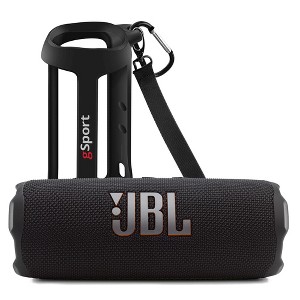 JBL FLIP 7 Waterproof Portable Speaker Bundle with gSport Silicone Sleeve - 1 of 4