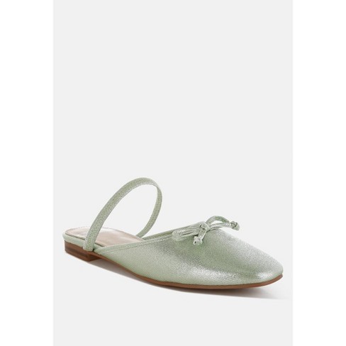 Ballerina fashion mules