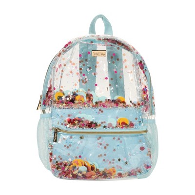 Packed Party Backpack; Women's Small Fashion Shoulder Book Bag; Trendy Look for Ladies at School, Work, and Travel (Little Letters)