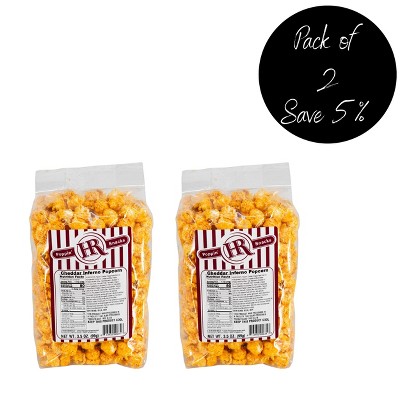 HR Poppin' Snacks 3.5 oz Cheddar Inferno Popcorn - Pack of 2