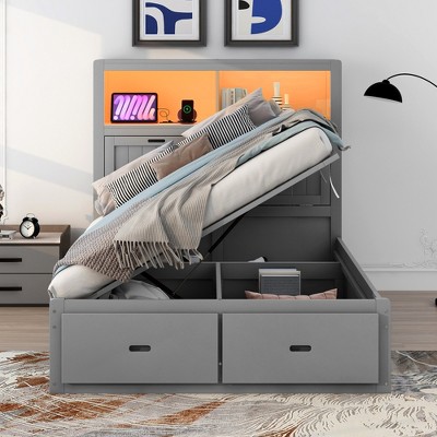 Dolonm Wood Platform Bed