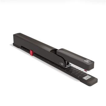 TRU RED Long Reach Stapler 20-Sheet Capacity Black TR58085