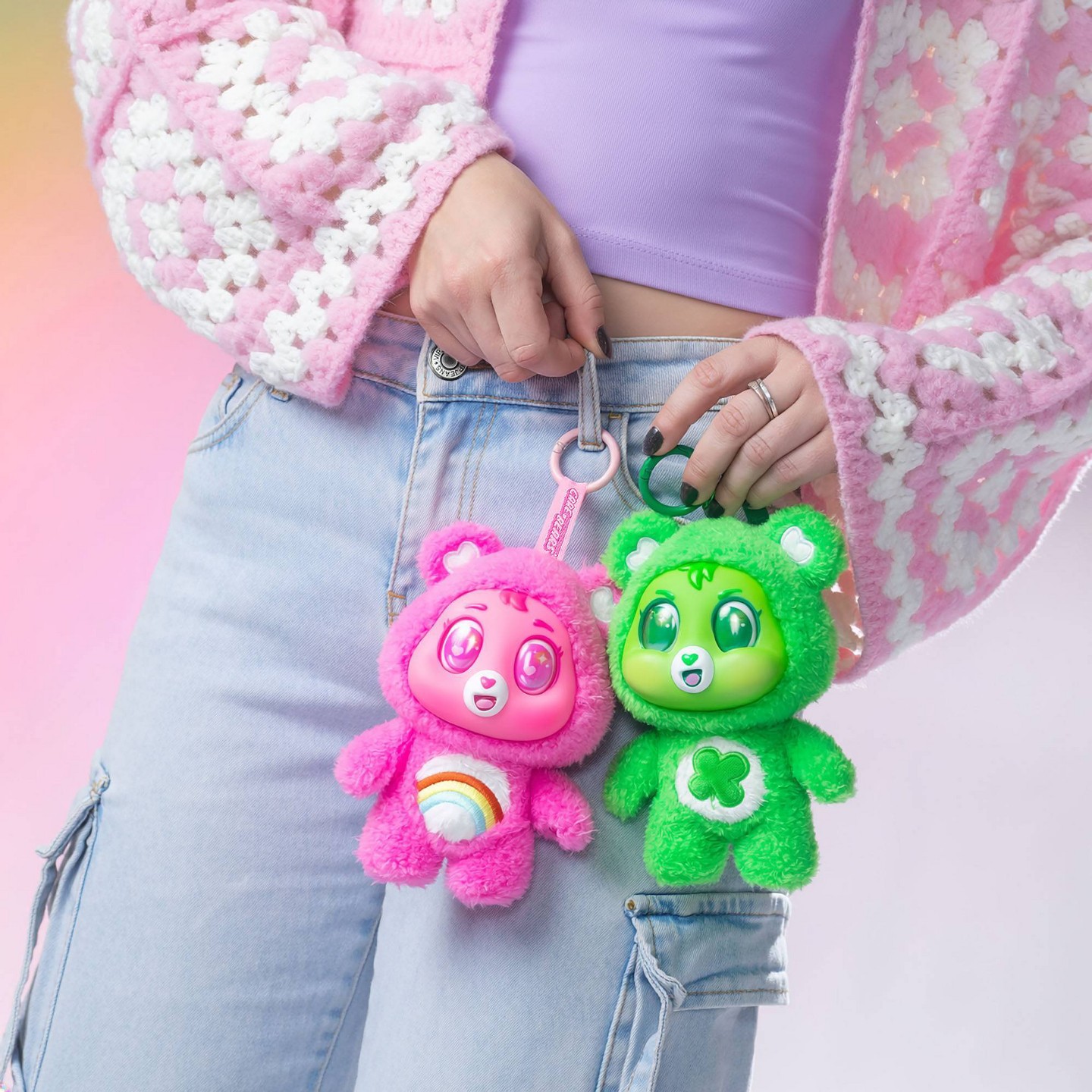 Детская мягкая игрушка Care Bears Surprise Reveal Caring Cuties Plush — фото 8