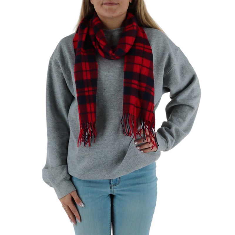 David & Young Soft Plaid Winter Scarf, 3 of 4