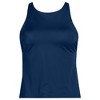 Lands' End Women's Tugless High Neck Strappy Back Tankini Swimsuit Top - 3 of 3