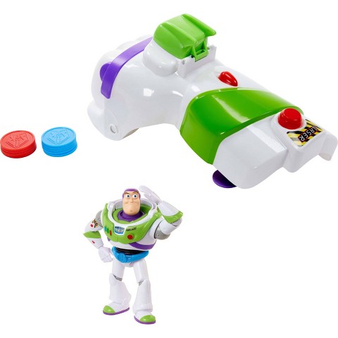 Детские фигурки Toy Story Disney and Pixar Toy Story Buzz Lightyear & Rapid Disc Blaster Bundle with 7 Inch Figure, 10 Discs