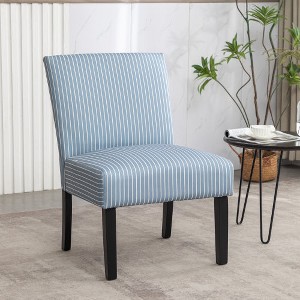 Botticelli Upholstered Slipper Accent Chair - 1 of 4