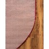 Unique Loom Davos Shag Solid Indoor Woven Area Rug - 4 of 4