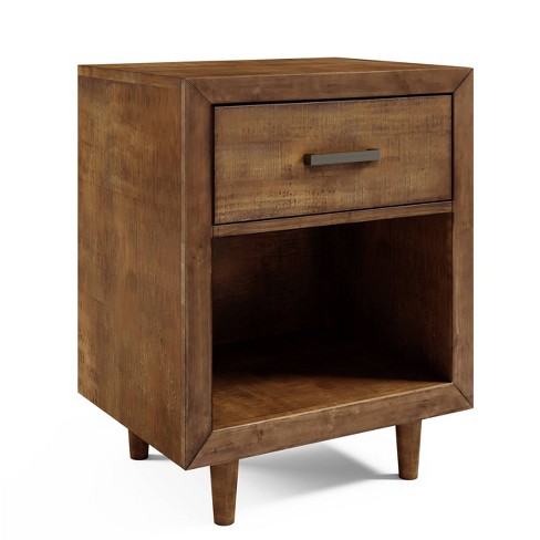 Target nightstand deals mid century