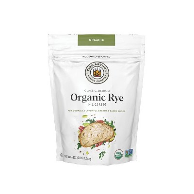 King Arthur Organic Rye Flour - 3lb