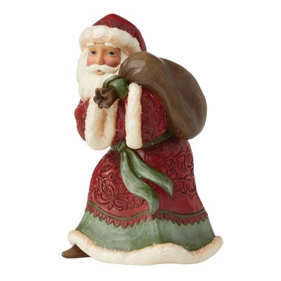 Jim Shore 6.25" Christmas Joy On The Way Santa Jim Shore Claus  -  Decorative Figurines