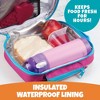 Bentology Insulated Lunch Box w Snack Pocket & Water Bottle Holder - Boys or Kids Lunchbox Tote Keeps Food Hotter or Colder Longer - Reusable Bag Fits - 2 of 3