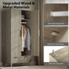 Wardrobe Armoire 2 Door 1 Drawer - 4 of 4