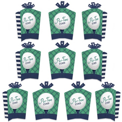 Big Dot Of Happiness Par Tee Time Golf Table Decorations Birthday Or Retirement Party Fold And Flare Centerpieces 10 Count Target