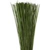 Juvale 300-Piece Dark Green 16-inch Floral Flower Wire Stems Florist Flower Arrangement, 24 Gauge - 4 of 4