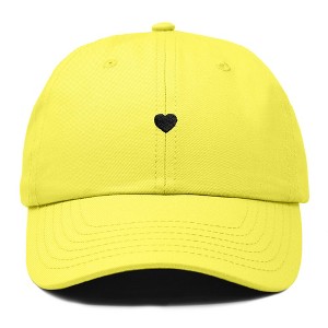 Dalix Heart Embroidered Cotton Summer Outdoor Baseball Cap Dad Hat Womens - 1 of 4
