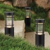 6pk Caged Bollard Pathway Light Black - Threshold™ - image 3 of 3
