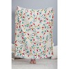 Ninola Design Christmas lights 56"x46" Woven Throw Blanket - Deny Designs - 3 of 4