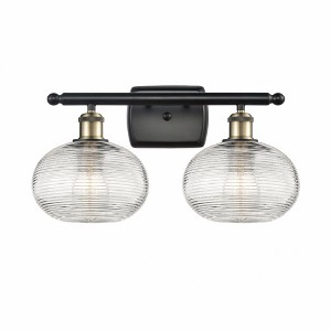 Ithaca - 2 Light Bath Vanity In Industrial Style-9.25 Inches Tall and 18 Inches Wide - 1 of 1