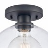 Elk Home Julian 1 - Light Semi-Flush Mount in  Matte Black - 2 of 3