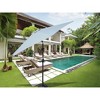 PAGED 9FT Patio Umbrella Modern Outdoor Market Umbrella with Tilt, Crank and 6 Ribs for Garden and Poolside, Base Not Included - 2 of 4