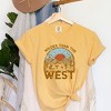 Simply Sage Market Women's Wilder Than The West Short Sleeve Garment Dyed Tee - 3 of 3