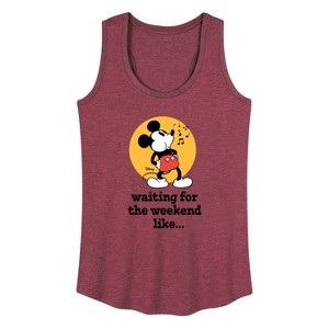 Women's - Disney - Mickey & Friends Graphic Racerback Tank - 1 of 4