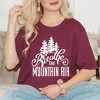 Simply Sage Market Women's Breathe Mountain Air Short Sleeve Graphic Tee - 2 of 3