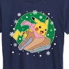 Women's - Pokémon - Pikachu Sled Short Sleeve Graphic T-Shirt - 2 of 4